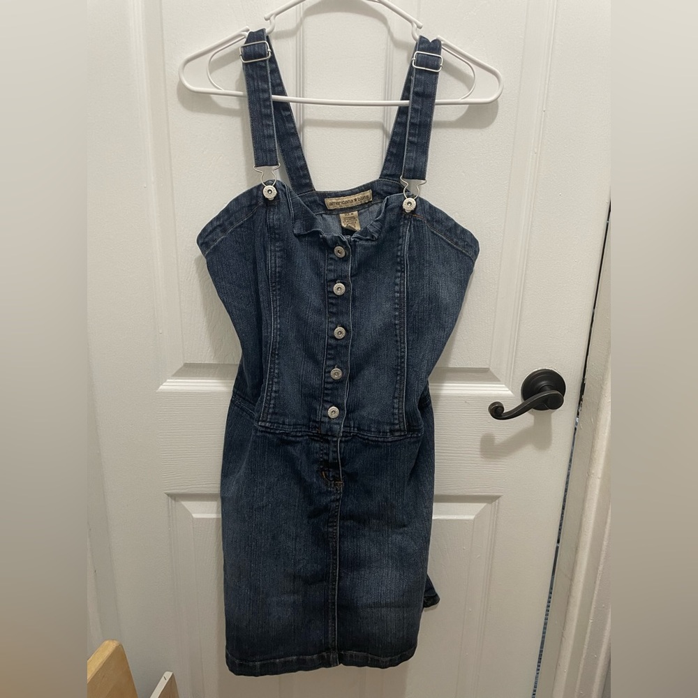 Americana Blues Denim dress size Medium